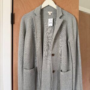 NWT J.Crew Mercantile Knit Sweater Office Blazer Jacket